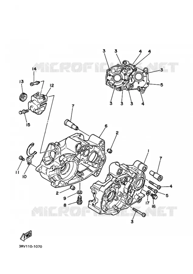 CARTERDELEN Yamaha MOTO 80 2009 PW  PW80