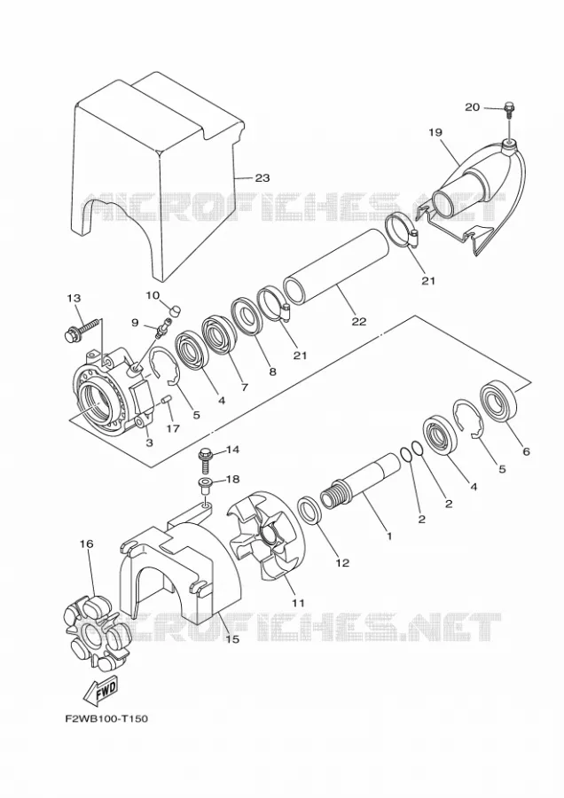 JET UNIT 2 Yamaha Waverunner 1800 2021 GP  GP1800B-W
