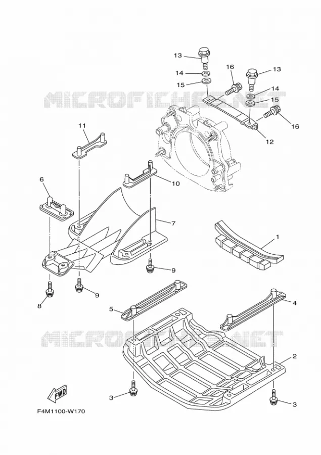 JET UNIT 4 Yamaha Waverunner 1800 2021 GP  GP1800D-W