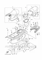 ZADEL / VERGRENDELING voor Yamaha VX DELUXE 2021