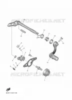 SCHAKEL STANG / PEDAAL voor Yamaha YZ 250 F Monster Energy Yamaha Racing Edition 2022