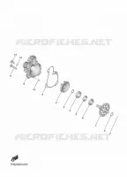 WATERPOMP  voor Yamaha YZ 250 F Monster Energy Yamaha Racing Edition 2022