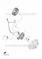 GENERATOR voor Yamaha YZ 250 F Monster Energy Yamaha Racing Edition 2022