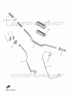 STUUR / KABEL voor Yamaha YZ 250 F Monster Energy Yamaha Racing Edition 2022