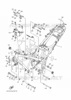 FRAME voor Yamaha YZF 250 2022