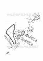 NOKKENAS / KETTING voor Yamaha YZF 250 2022