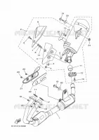 UITLAAT voor Yamaha YZF 250 2022
