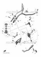 REMPOMP ACHTER voor Yamaha YZF-R1 2022