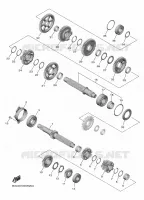 TRANSMISSIE voor Yamaha YZF-R1 2022