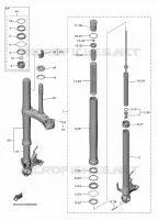 VOORVORK voor Yamaha YZF-R1 2022