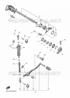 SCHAKEL STANG / PEDAAL voor Yamaha YZF-R1 2022