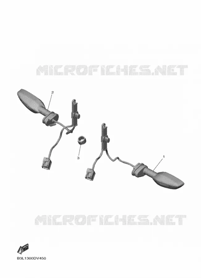 KNIPPERLICHT Yamaha MOTO 1000 2022 R1  YZF1000