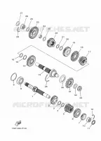 TRANSMISSIE voor Yamaha YZF 250 2022