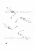 KNIPPERLICHT voor Yamaha TRACER 7 2022