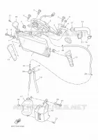 RADIATEUR / SLANG voor Yamaha TRACER 7 2022