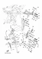 STANDAARD / VOETSTEUN voor Yamaha TRACER 7 2022