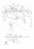 RADIATEUR / SLANG voor Yamaha TRACER 7 A2 35KW 2022