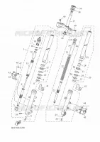 VOORVORK voor Yamaha TRACER 7 A2 35KW 2022