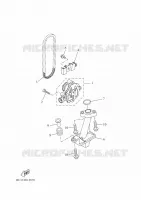 OLIEPOMP voor Yamaha TRACER 7 A2 35KW 2022