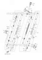 VOORVORK voor Yamaha TRACER 7 A2 35KW 2022