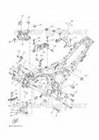 FRAME voor Yamaha TRACER 7 A2 35KW 2022