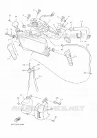 RADIATEUR / SLANG voor Yamaha TRACER 7 A2 35KW 2022