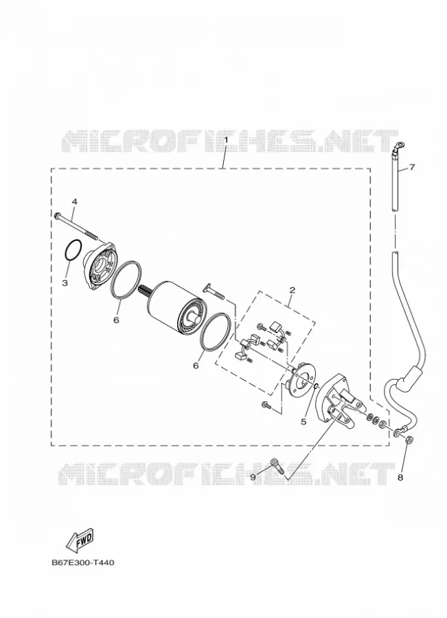 STARTMOTOR Yamaha MOTO 1000 2022 MT  MTN1000