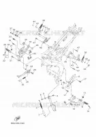 STANDAARD / VOETSTEUN voor Yamaha MT-125 2022
