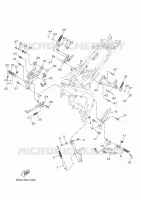 STANDAARD / VOETSTEUN voor Yamaha MT-125 2022