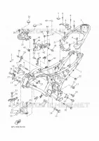 FRAME voor Yamaha XSR 700 2022