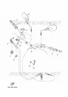 STUUR / KABEL voor Yamaha XSR 700 2022