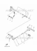 SCHAKEL STANG / PEDAAL voor Yamaha MT-03 2022
