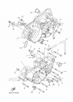 CARTERDELEN voor Yamaha YZ 250 X 2022