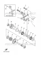 UITLAATKLEPREGELING voor Yamaha YZ 250 X 2022