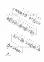 VERSNELLINGSBAK voor Yamaha YZ 250 X 2022