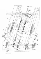VOORVORK voor Yamaha YZ 250 X 2022