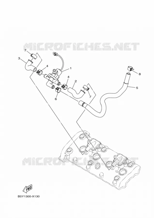 AIR INDUCTION SYSTEM AIS Yamaha MOTO 1000 2022 MT  MTN1000D
