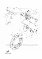 REMKLAUW VOOR voor Yamaha MT-25 2022