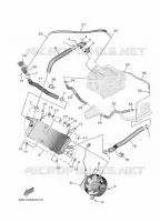RADIATEUR / SLANG voor Yamaha TMAX 560 TECH MAX 2022