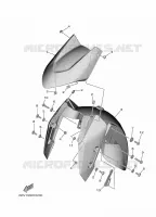 SPATBORD voor Yamaha TMAX 560 TECH MAX 2022