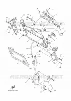 RADIATEUR / SLANG voor Yamaha XSR 700 XTribute A2 35KW 2022