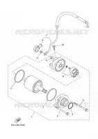 STARTMOTOR voor Yamaha XSR 700 XTribute A2 35KW 2022