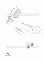 ACHTERLICHT voor Yamaha XSR 700 XTribute A2 35KW 2022