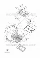 CILINDERKOP voor Yamaha XSR 700 XTribute A2 35KW 2022