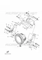 KOPLAMP voor Yamaha XSR 700 A2 35KW 2022