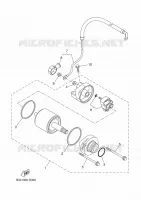 STARTMOTOR voor Yamaha XSR 700 A2 35KW 2022
