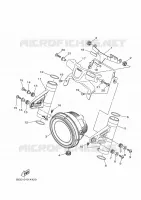 KOPLAMP voor Yamaha XSR 700 A2 35KW 2022