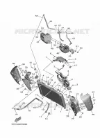 RADIATEUR / SLANG voor Yamaha MT-09 A2 35KW 2022
