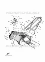 FRAME voor Yamaha MT-09 A2 35KW 2022