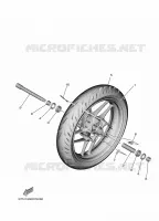 VOORWIEL voor Yamaha MT-09 A2 35KW 2022